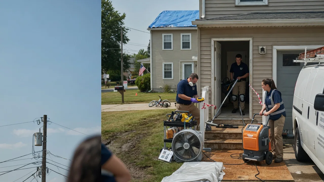 Water Damage Repair in Pine River, WI near me